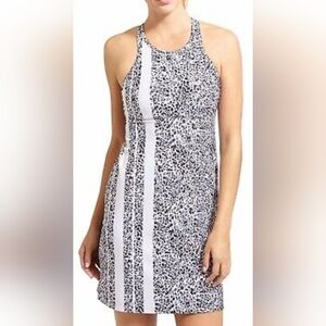 Athleta Zimbabwe High Neck Swim Dress Sz 40 D/DD